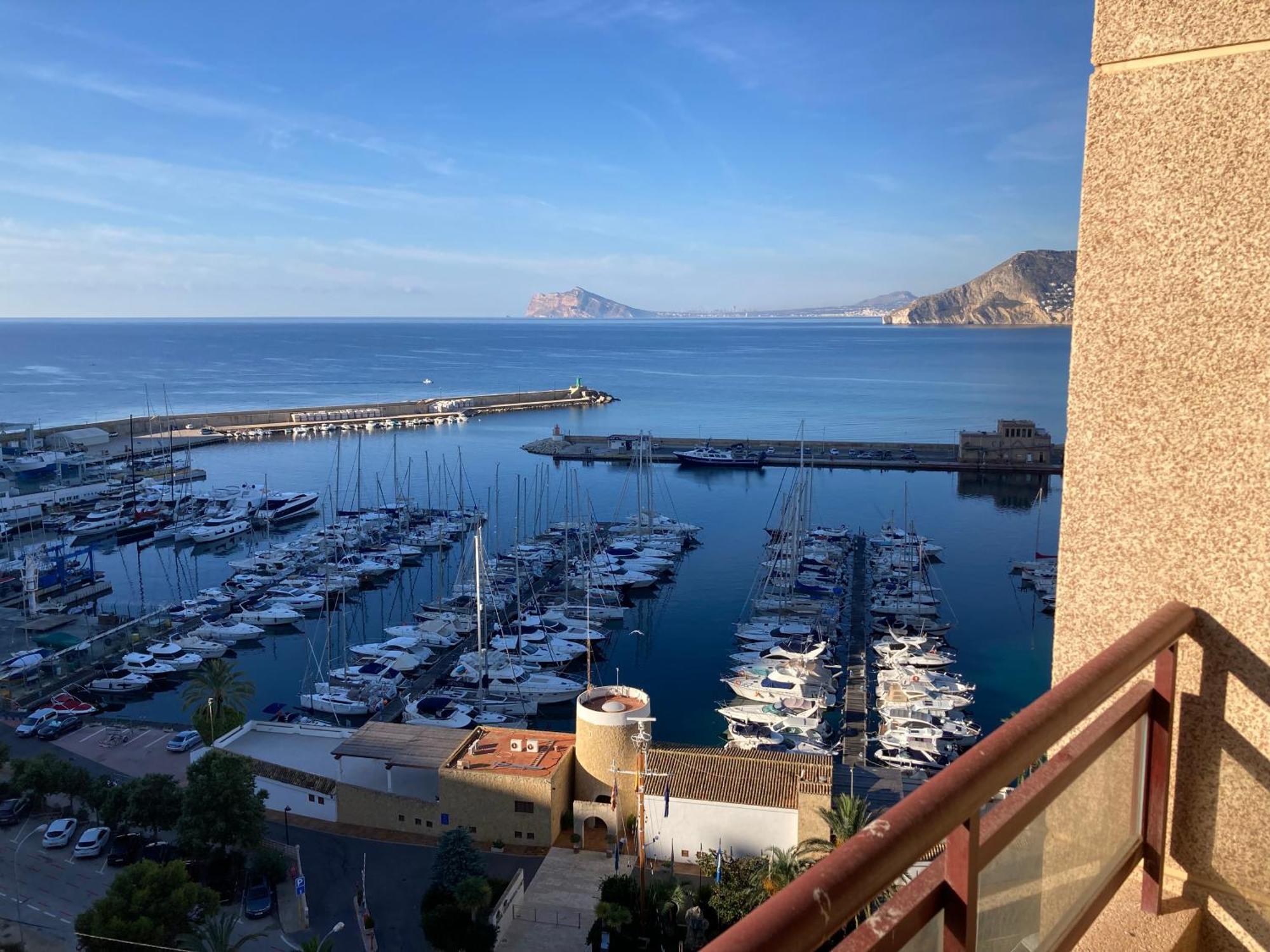 דירות Atico Duplex Penthouse Rosa Marina Club Nautico Calpe Penon Sea View מראה חיצוני תמונה